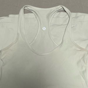White Lululemon Tank
